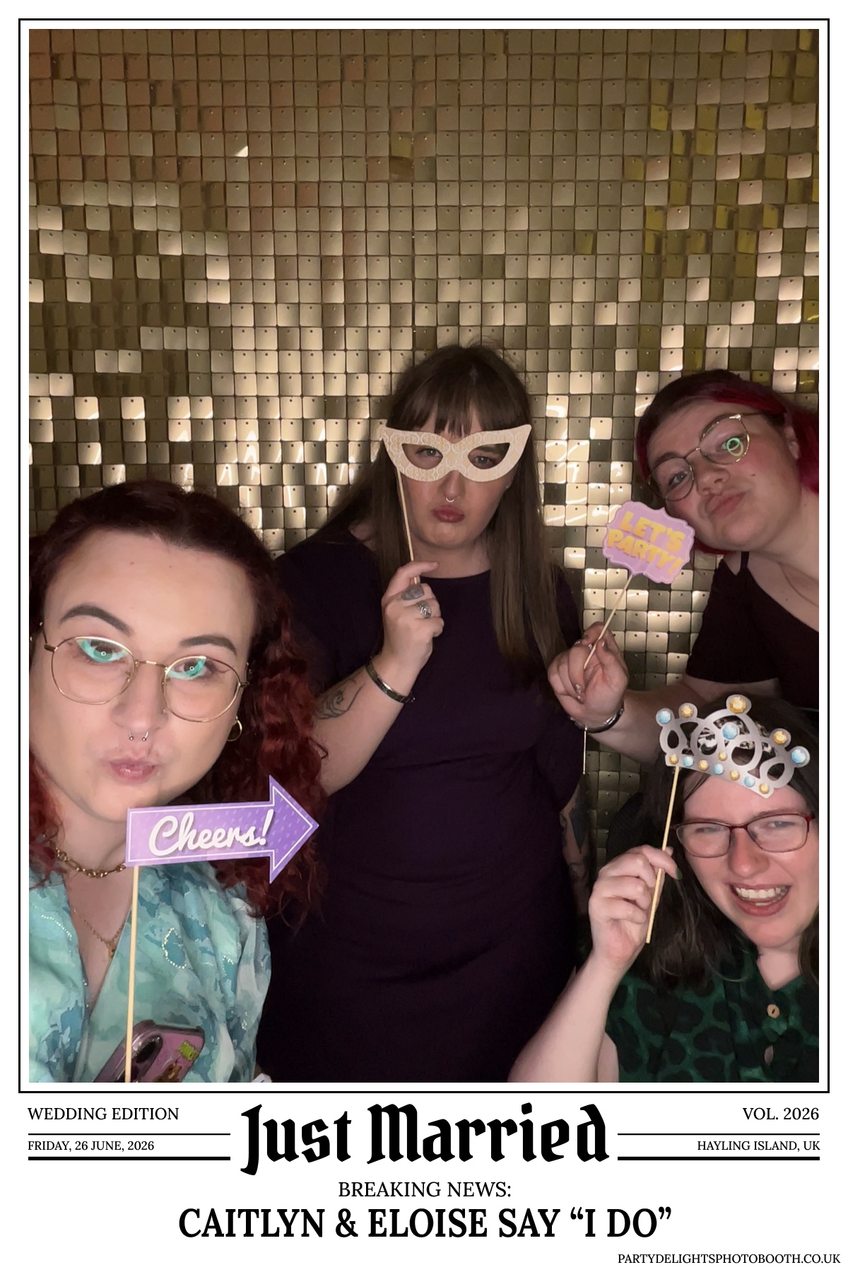 Caitlyn and Eloise’s Wedding | View more photos from the event at gallery.partydelightsphotobooth.co.uk/u/PartyDelightsPhotoBooth/Caitlyn-and-Eloise’s-Wedding