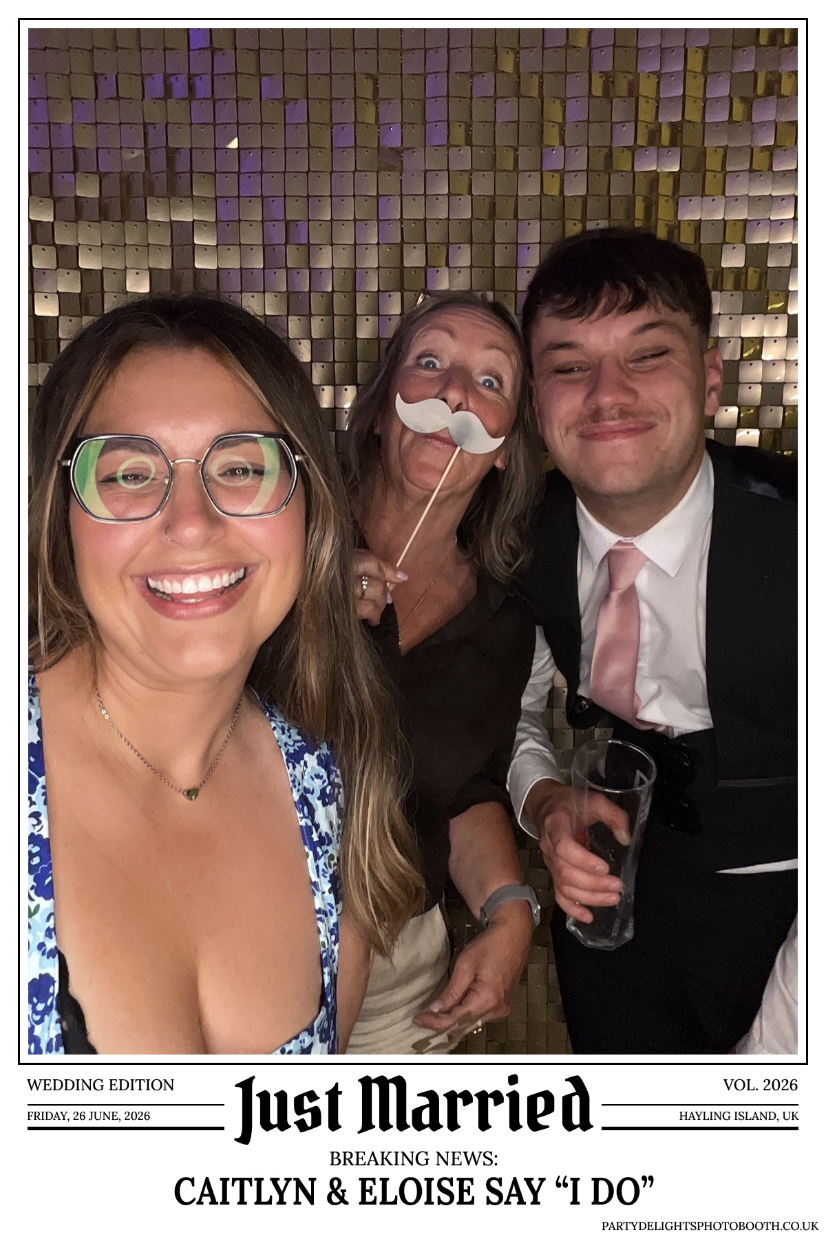 Caitlyn and Eloise’s Wedding | View more photos from the event at gallery.partydelightsphotobooth.co.uk/u/PartyDelightsPhotoBooth/Caitlyn-and-Eloise’s-Wedding