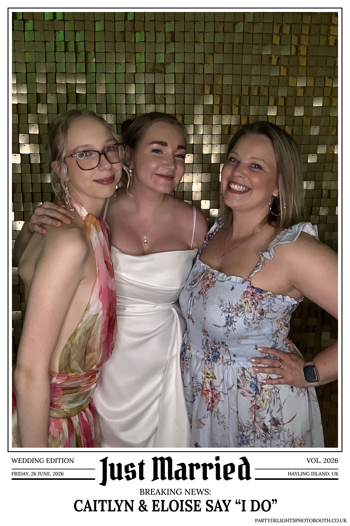 Caitlyn and Eloise’s Wedding | View more photos from the event at gallery.partydelightsphotobooth.co.uk/u/PartyDelightsPhotoBooth/Caitlyn-and-Eloise’s-Wedding