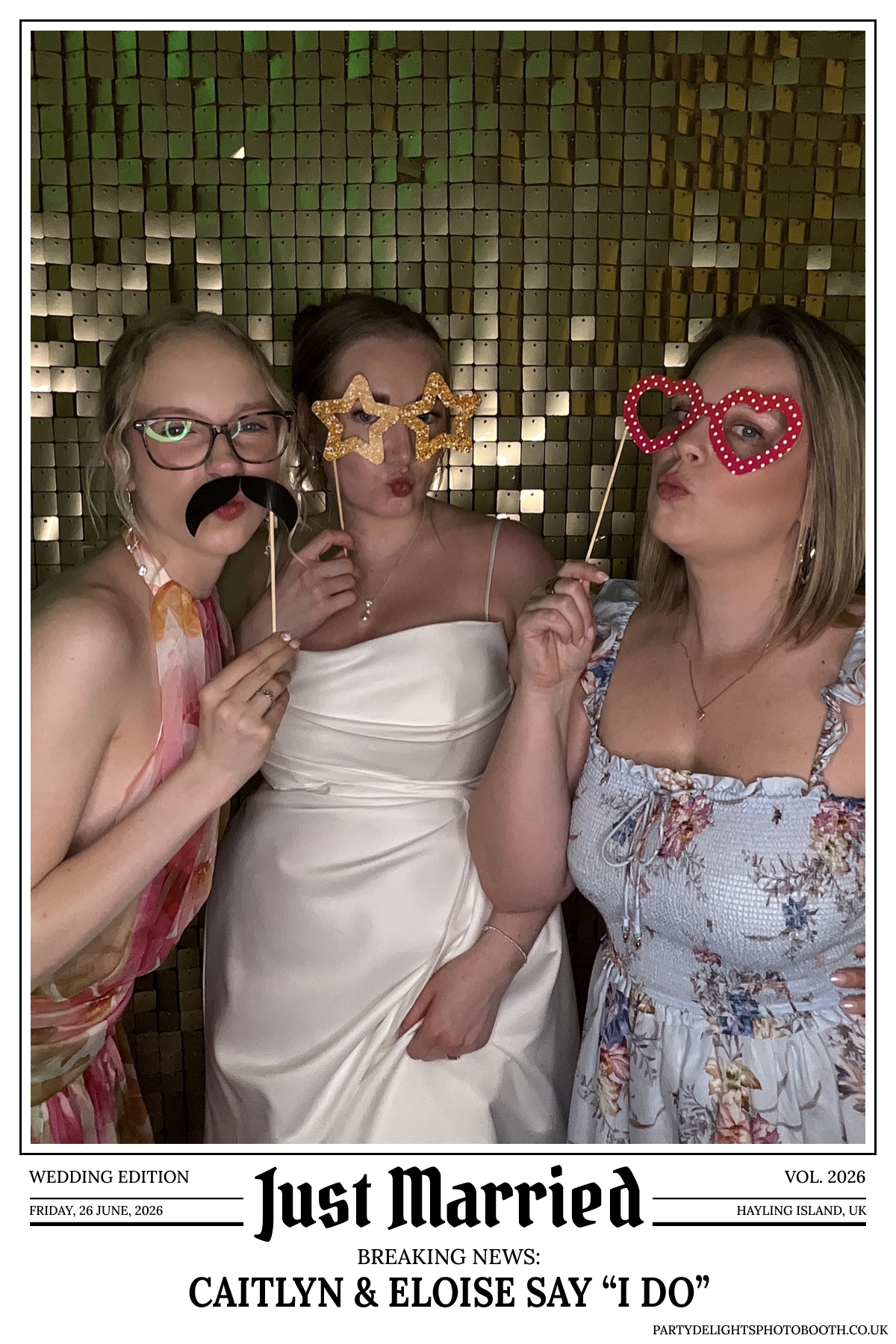 Caitlyn and Eloise’s Wedding | View more photos from the event at gallery.partydelightsphotobooth.co.uk/u/PartyDelightsPhotoBooth/Caitlyn-and-Eloise’s-Wedding