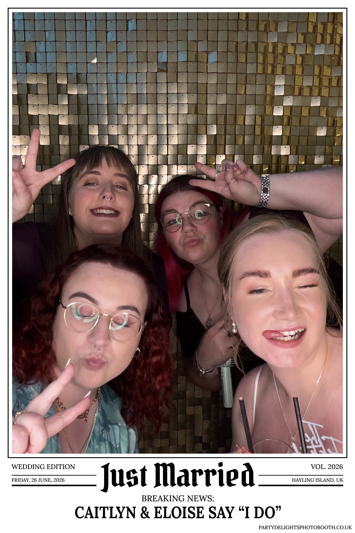 Caitlyn and Eloise’s Wedding | View more photos from the event at gallery.partydelightsphotobooth.co.uk/u/PartyDelightsPhotoBooth/Caitlyn-and-Eloise’s-Wedding