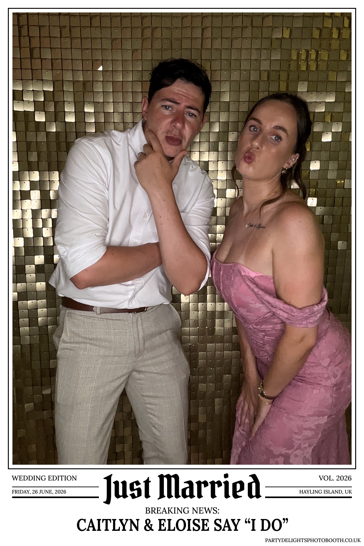 Caitlyn and Eloise’s Wedding | View more photos from the event at gallery.partydelightsphotobooth.co.uk/u/PartyDelightsPhotoBooth/Caitlyn-and-Eloise’s-Wedding