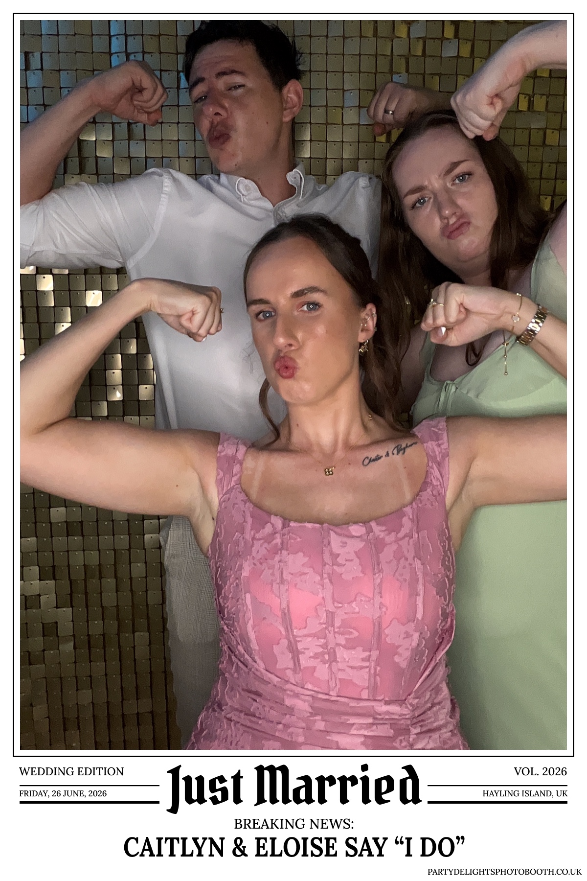 Caitlyn and Eloise’s Wedding | View more photos from the event at gallery.partydelightsphotobooth.co.uk/u/PartyDelightsPhotoBooth/Caitlyn-and-Eloise’s-Wedding