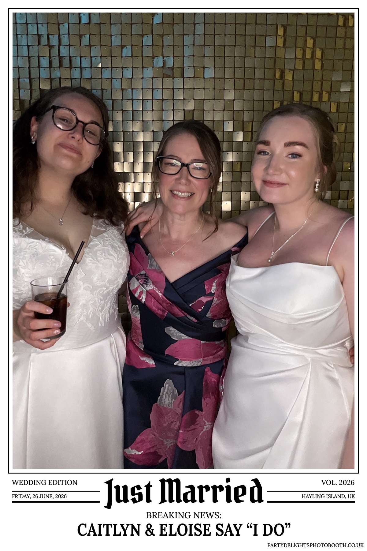 Caitlyn and Eloise’s Wedding | View more photos from the event at gallery.partydelightsphotobooth.co.uk/u/PartyDelightsPhotoBooth/Caitlyn-and-Eloise’s-Wedding