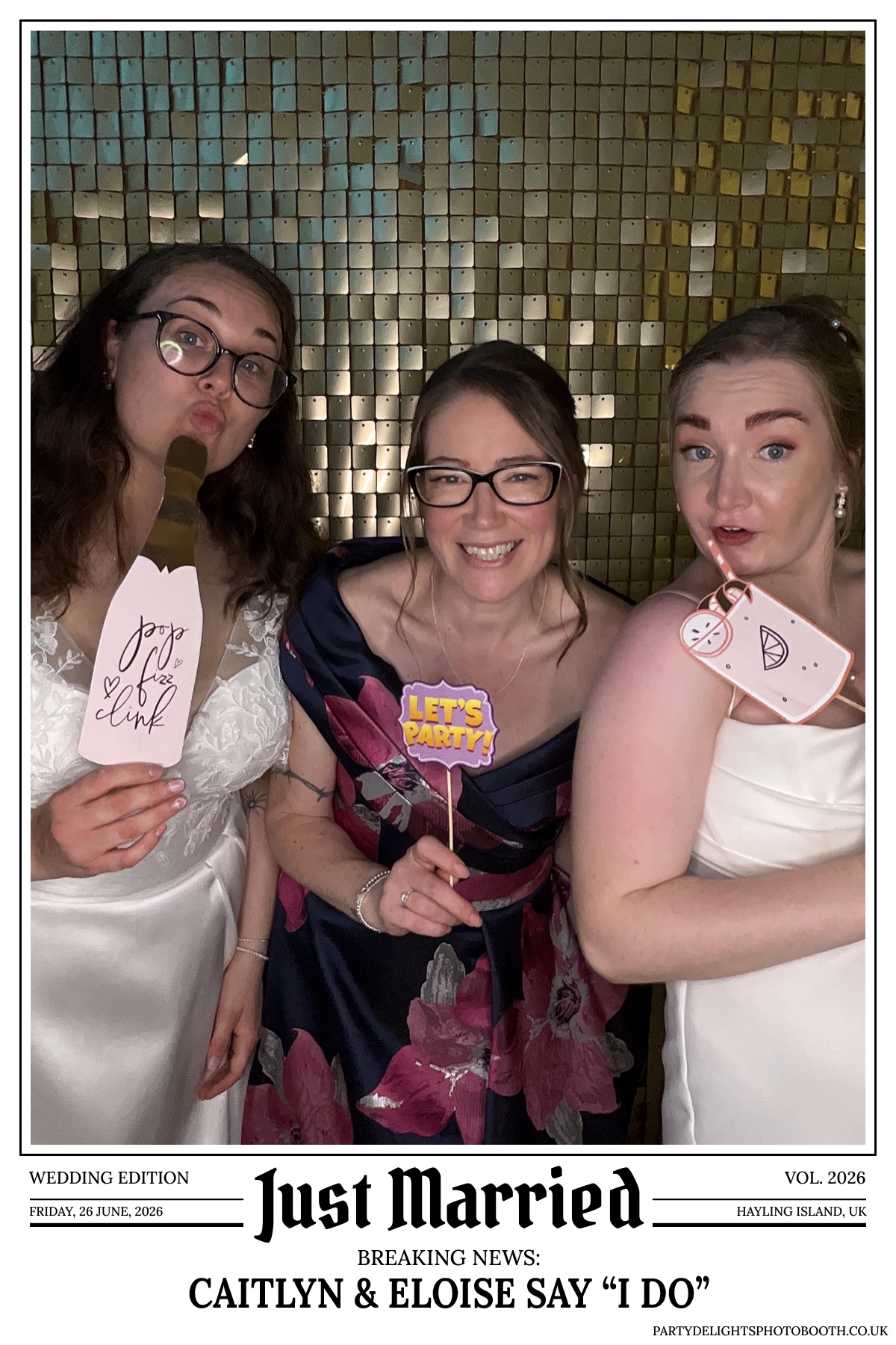 Caitlyn and Eloise’s Wedding | View more photos from the event at gallery.partydelightsphotobooth.co.uk/u/PartyDelightsPhotoBooth/Caitlyn-and-Eloise’s-Wedding