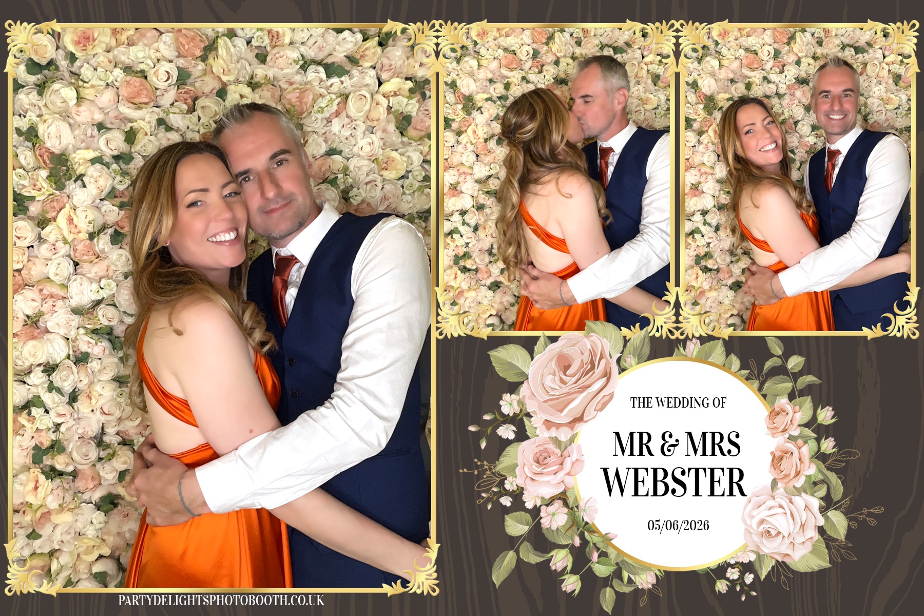 Dominic & Sarah-Jayne’s wedding | View more photos from the event at gallery.partydelightsphotobooth.co.uk/u/PartyDelightsPhotoBooth/Dominic-Sarah-Jayne’s-wedding