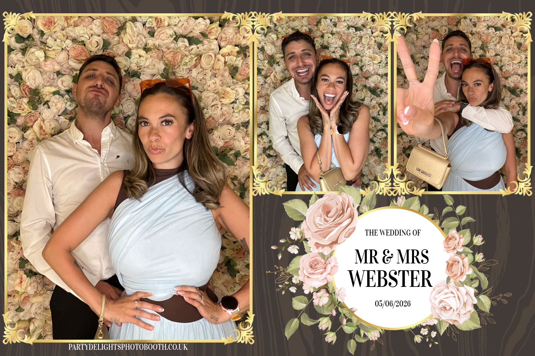 Dominic & Sarah-Jayne’s wedding | View more photos from the event at gallery.partydelightsphotobooth.co.uk/u/PartyDelightsPhotoBooth/Dominic-Sarah-Jayne’s-wedding