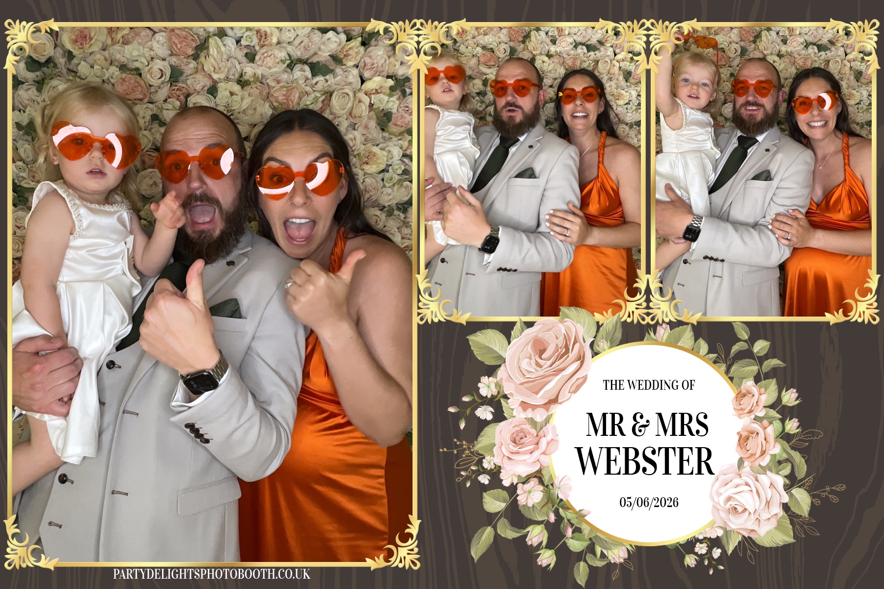 Dominic & Sarah-Jayne’s wedding | View more photos from the event at gallery.partydelightsphotobooth.co.uk/u/PartyDelightsPhotoBooth/Dominic-Sarah-Jayne’s-wedding
