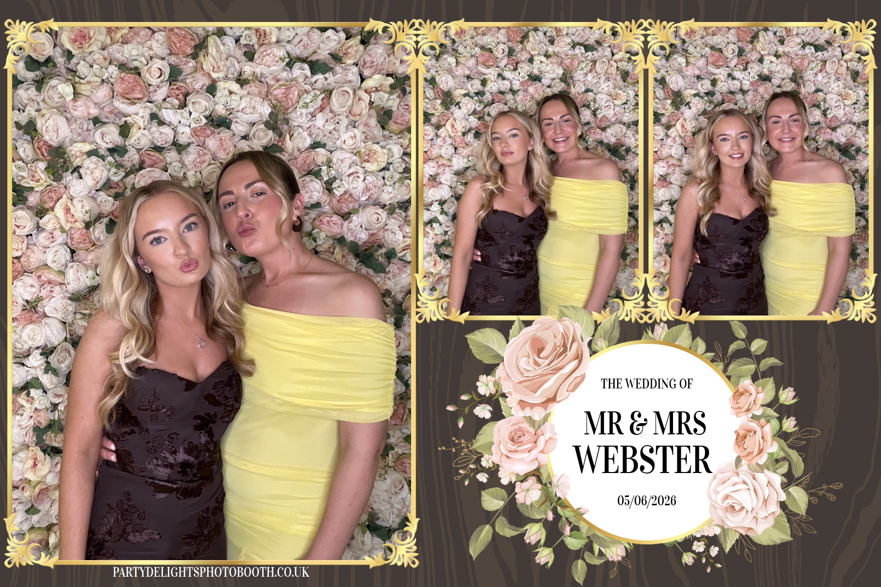 Dominic & Sarah-Jayne’s wedding | View more photos from the event at gallery.partydelightsphotobooth.co.uk/u/PartyDelightsPhotoBooth/Dominic-Sarah-Jayne’s-wedding