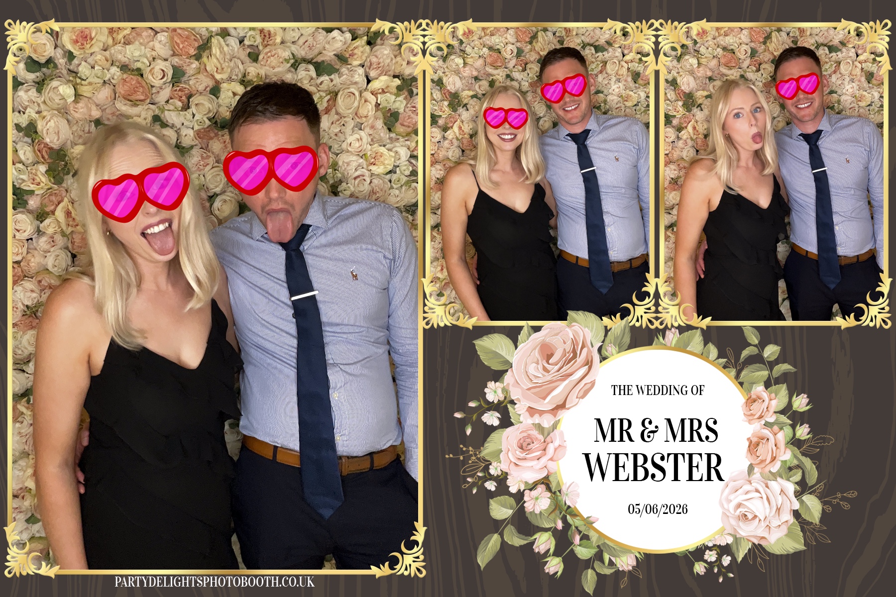 Dominic & Sarah-Jayne’s wedding | View more photos from the event at gallery.partydelightsphotobooth.co.uk/u/PartyDelightsPhotoBooth/Dominic-Sarah-Jayne’s-wedding
