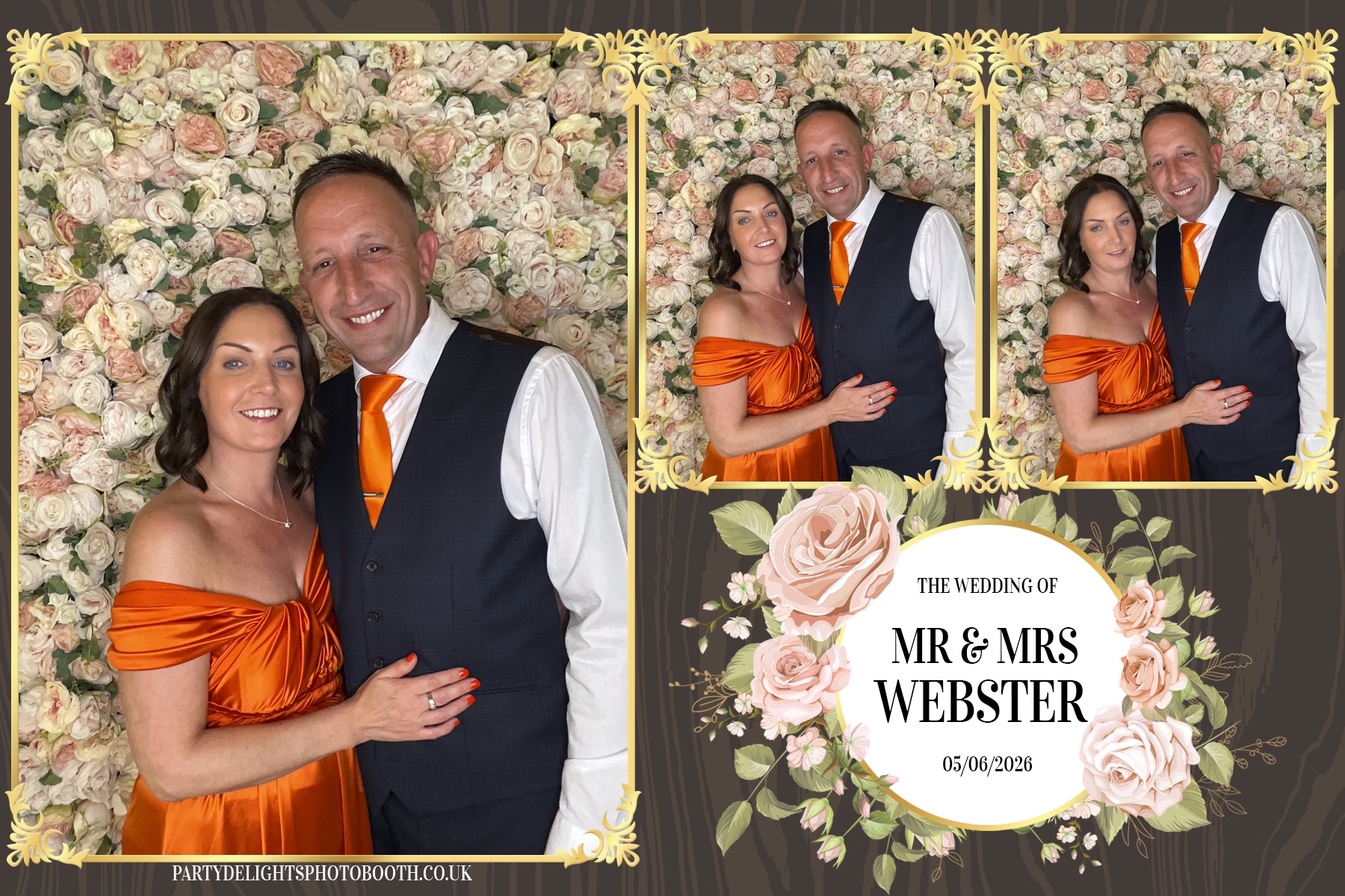 Dominic & Sarah-Jayne’s wedding | View more photos from the event at gallery.partydelightsphotobooth.co.uk/u/PartyDelightsPhotoBooth/Dominic-Sarah-Jayne’s-wedding