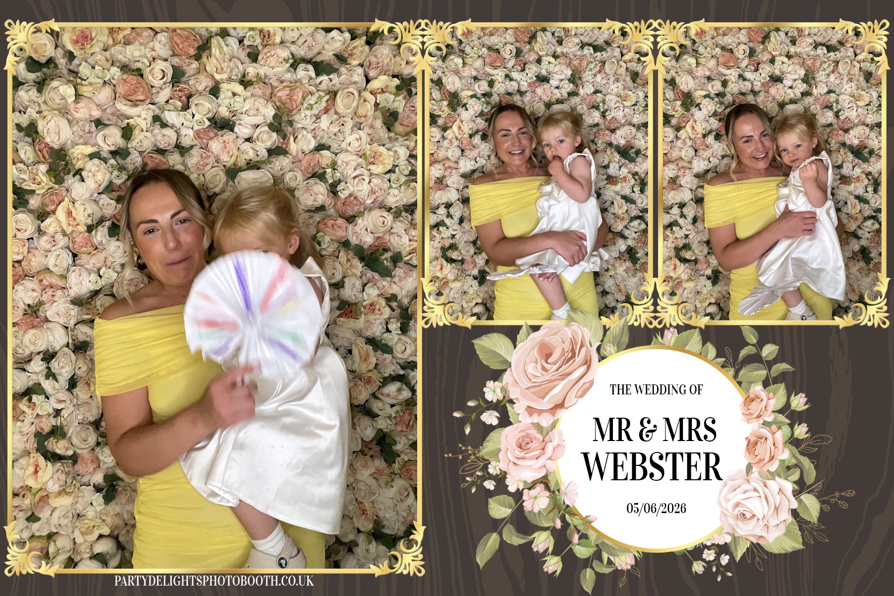 Dominic & Sarah-Jayne’s wedding | View more photos from the event at gallery.partydelightsphotobooth.co.uk/u/PartyDelightsPhotoBooth/Dominic-Sarah-Jayne’s-wedding