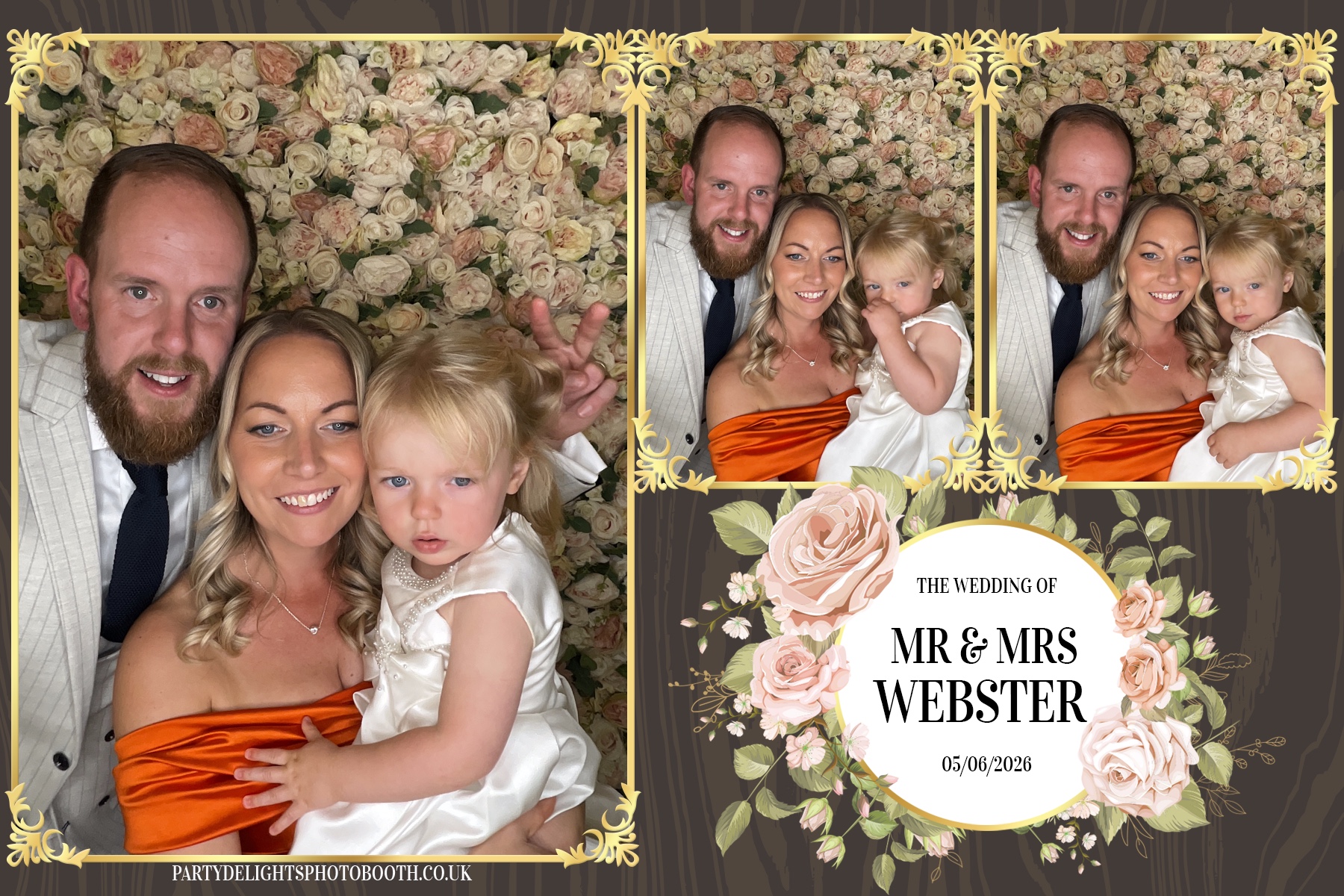 Dominic & Sarah-Jayne’s wedding | View more photos from the event at gallery.partydelightsphotobooth.co.uk/u/PartyDelightsPhotoBooth/Dominic-Sarah-Jayne’s-wedding