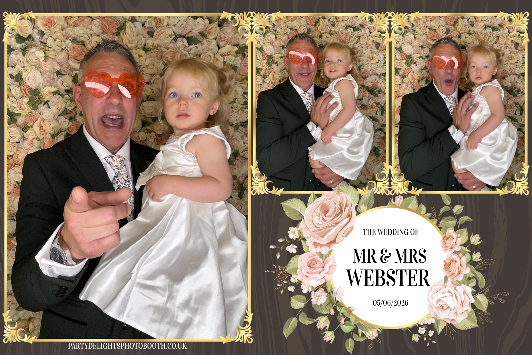 Dominic & Sarah-Jayne’s wedding | View more photos from the event at gallery.partydelightsphotobooth.co.uk/u/PartyDelightsPhotoBooth/Dominic-Sarah-Jayne’s-wedding