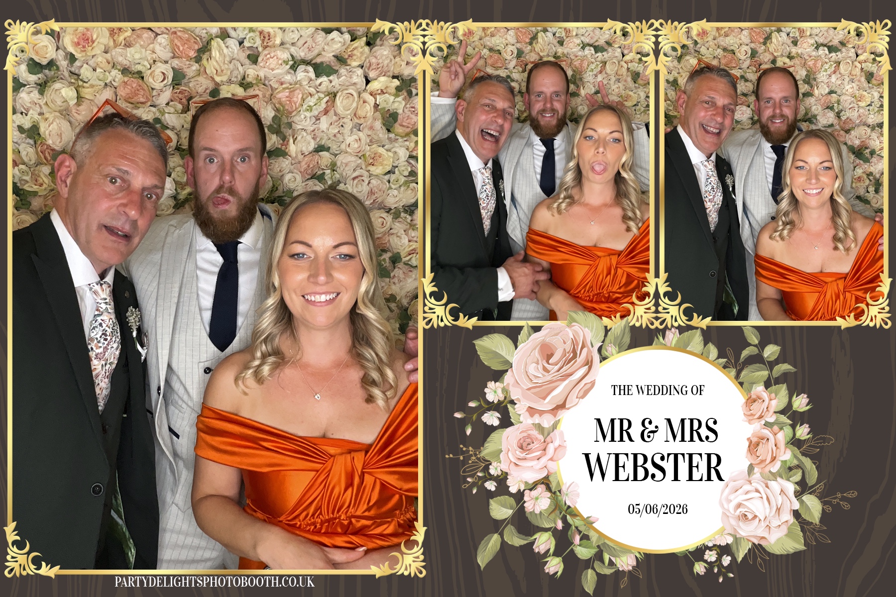 Dominic & Sarah-Jayne’s wedding | View more photos from the event at gallery.partydelightsphotobooth.co.uk/u/PartyDelightsPhotoBooth/Dominic-Sarah-Jayne’s-wedding