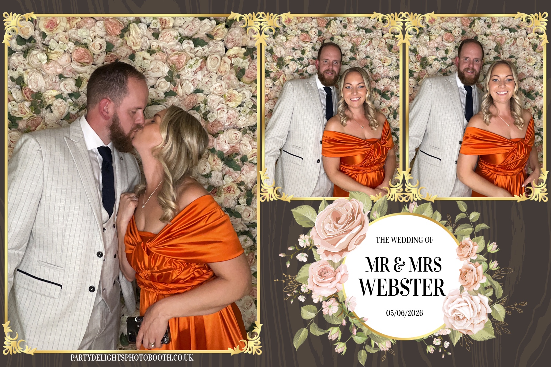 Dominic & Sarah-Jayne’s wedding | View more photos from the event at gallery.partydelightsphotobooth.co.uk/u/PartyDelightsPhotoBooth/Dominic-Sarah-Jayne’s-wedding