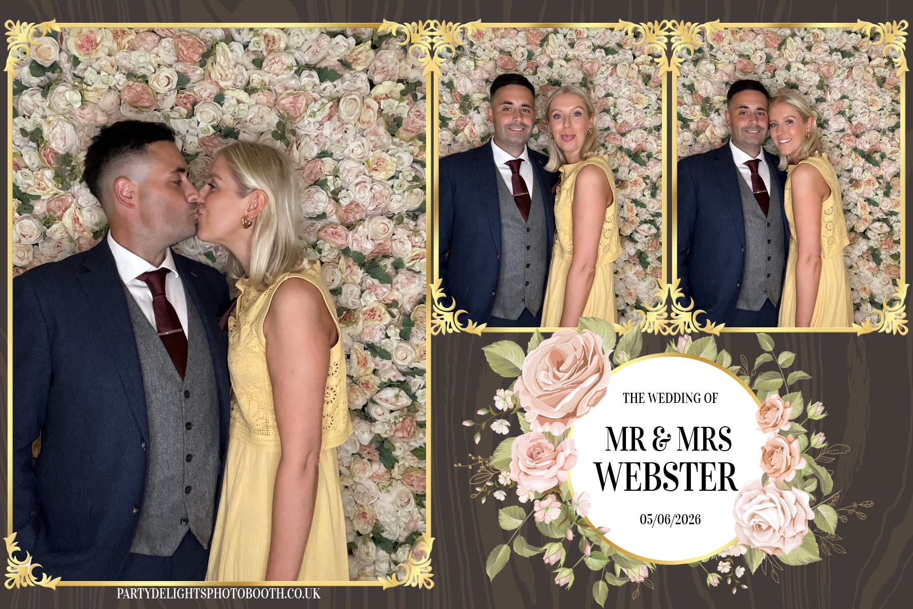 Dominic & Sarah-Jayne’s wedding | View more photos from the event at gallery.partydelightsphotobooth.co.uk/u/PartyDelightsPhotoBooth/Dominic-Sarah-Jayne’s-wedding