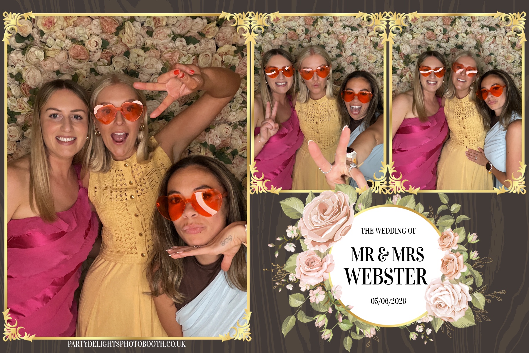Dominic & Sarah-Jayne’s wedding | View more photos from the event at gallery.partydelightsphotobooth.co.uk/u/PartyDelightsPhotoBooth/Dominic-Sarah-Jayne’s-wedding