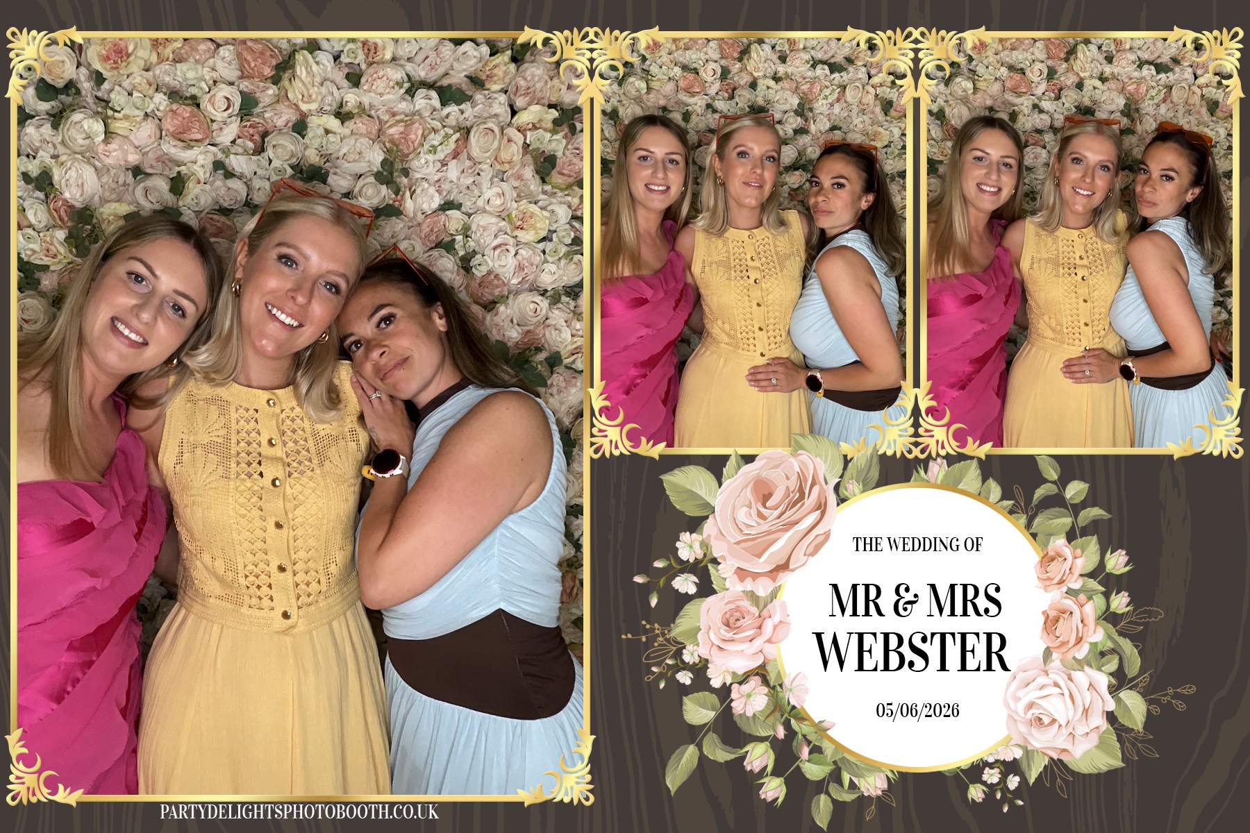 Dominic & Sarah-Jayne’s wedding | View more photos from the event at gallery.partydelightsphotobooth.co.uk/u/PartyDelightsPhotoBooth/Dominic-Sarah-Jayne’s-wedding