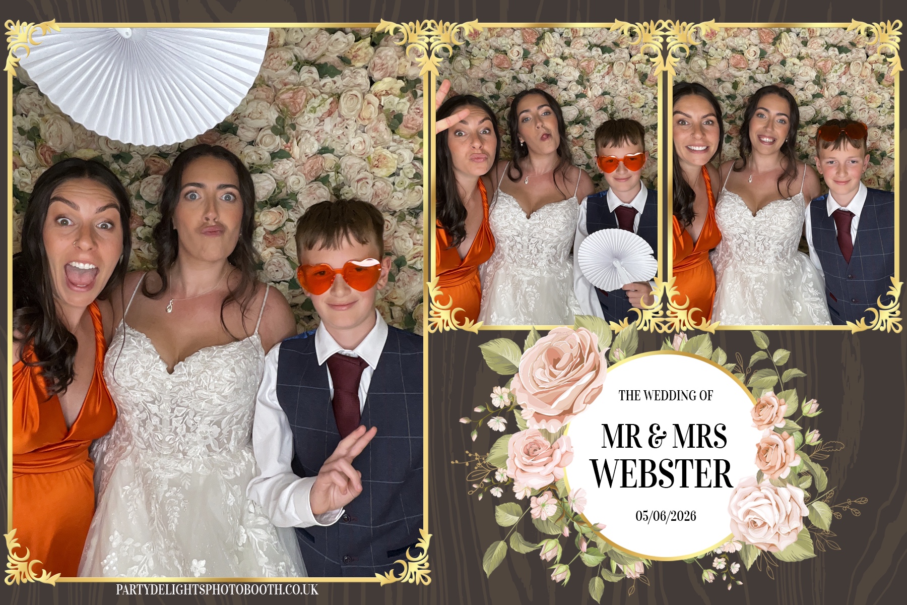 Dominic & Sarah-Jayne’s wedding | View more photos from the event at gallery.partydelightsphotobooth.co.uk/u/PartyDelightsPhotoBooth/Dominic-Sarah-Jayne’s-wedding