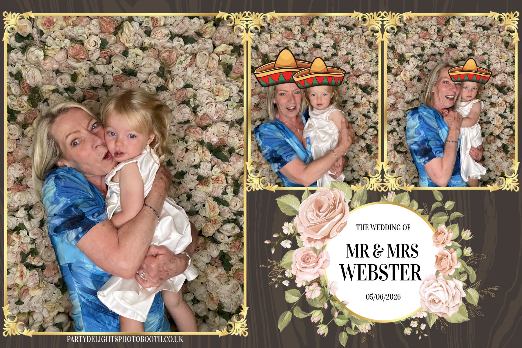 Dominic & Sarah-Jayne’s wedding | View more photos from the event at gallery.partydelightsphotobooth.co.uk/u/PartyDelightsPhotoBooth/Dominic-Sarah-Jayne’s-wedding