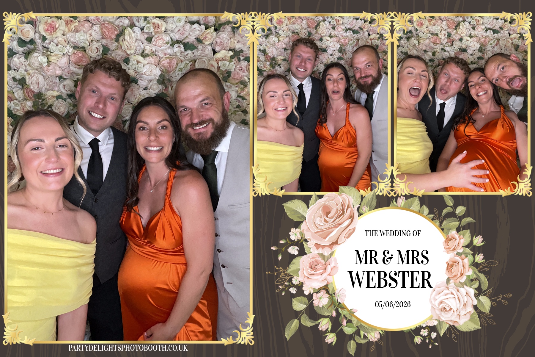 Dominic & Sarah-Jayne’s wedding | View more photos from the event at gallery.partydelightsphotobooth.co.uk/u/PartyDelightsPhotoBooth/Dominic-Sarah-Jayne’s-wedding