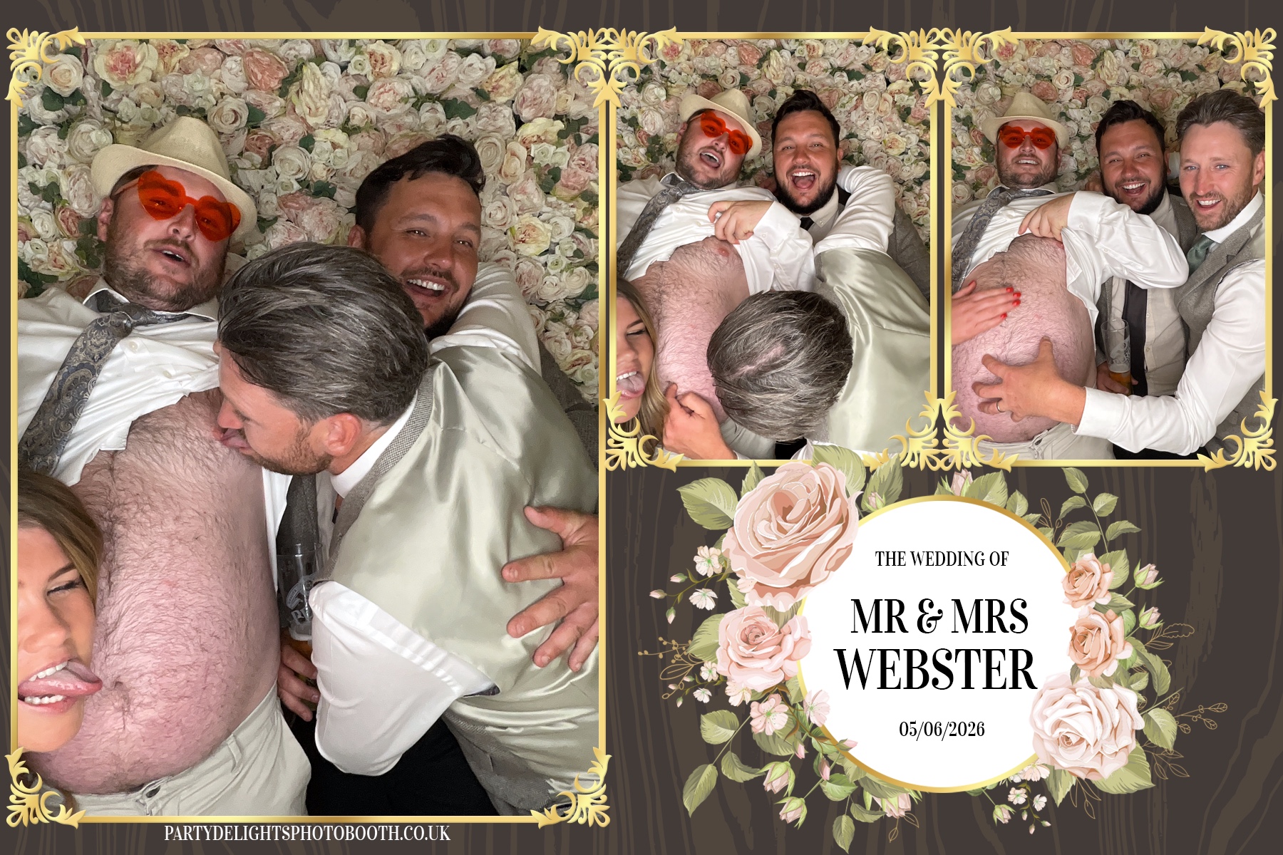 Dominic & Sarah-Jayne’s wedding | View more photos from the event at gallery.partydelightsphotobooth.co.uk/u/PartyDelightsPhotoBooth/Dominic-Sarah-Jayne’s-wedding