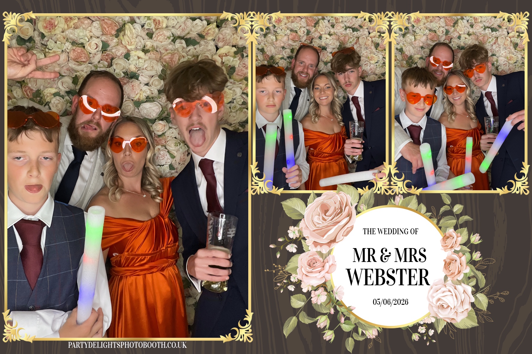 Dominic & Sarah-Jayne’s wedding | View more photos from the event at gallery.partydelightsphotobooth.co.uk/u/PartyDelightsPhotoBooth/Dominic-Sarah-Jayne’s-wedding