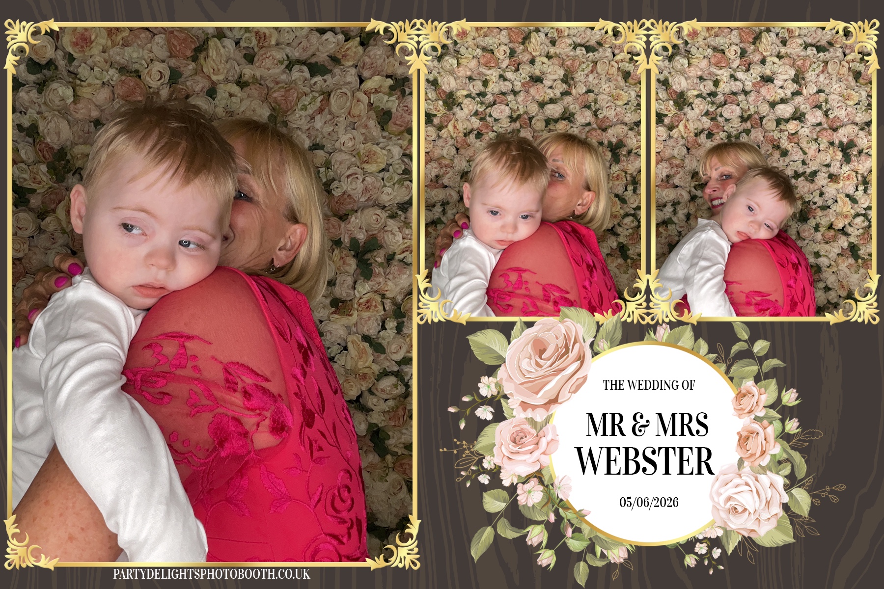 Dominic & Sarah-Jayne’s wedding | View more photos from the event at gallery.partydelightsphotobooth.co.uk/u/PartyDelightsPhotoBooth/Dominic-Sarah-Jayne’s-wedding