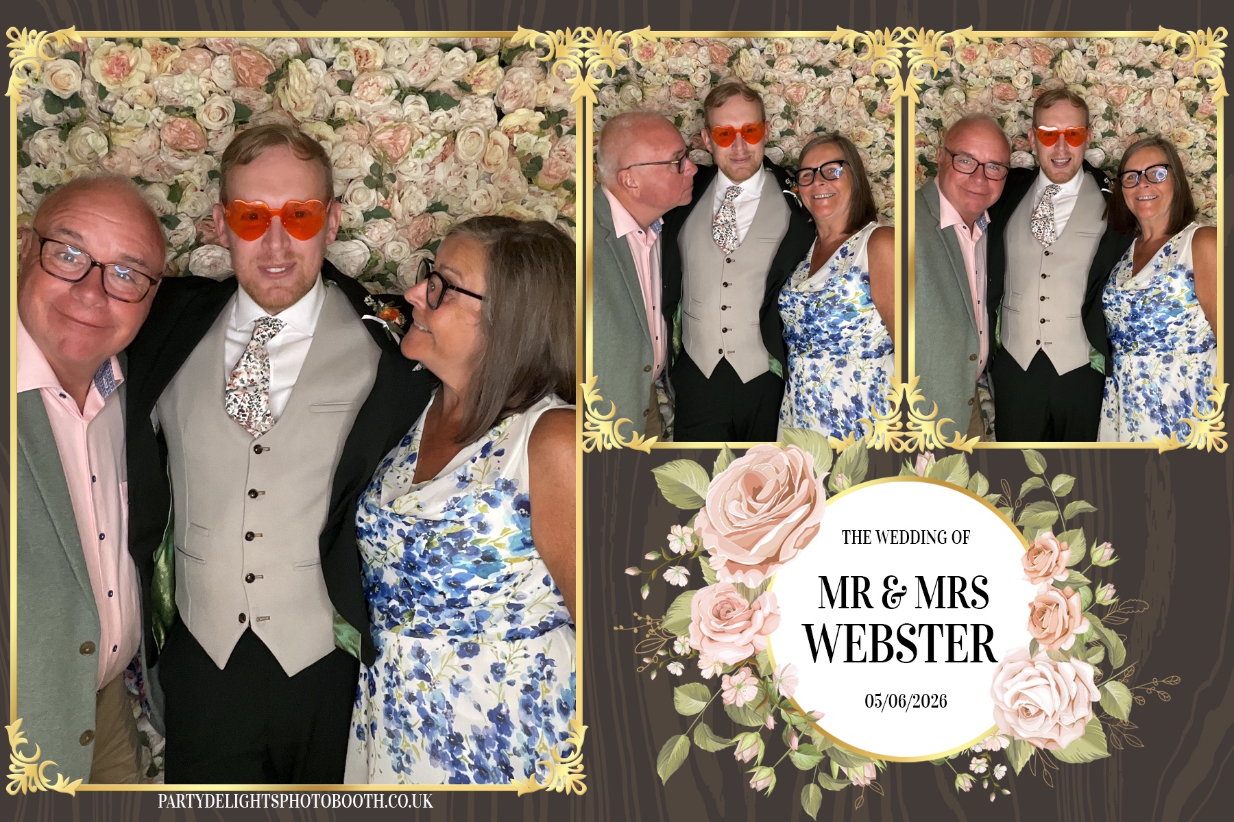 Dominic & Sarah-Jayne’s wedding | View more photos from the event at gallery.partydelightsphotobooth.co.uk/u/PartyDelightsPhotoBooth/Dominic-Sarah-Jayne’s-wedding