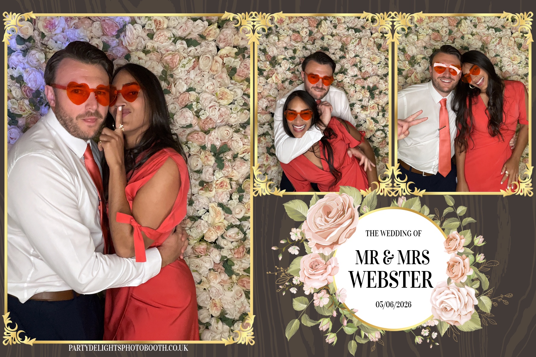 Dominic & Sarah-Jayne’s wedding | View more photos from the event at gallery.partydelightsphotobooth.co.uk/u/PartyDelightsPhotoBooth/Dominic-Sarah-Jayne’s-wedding