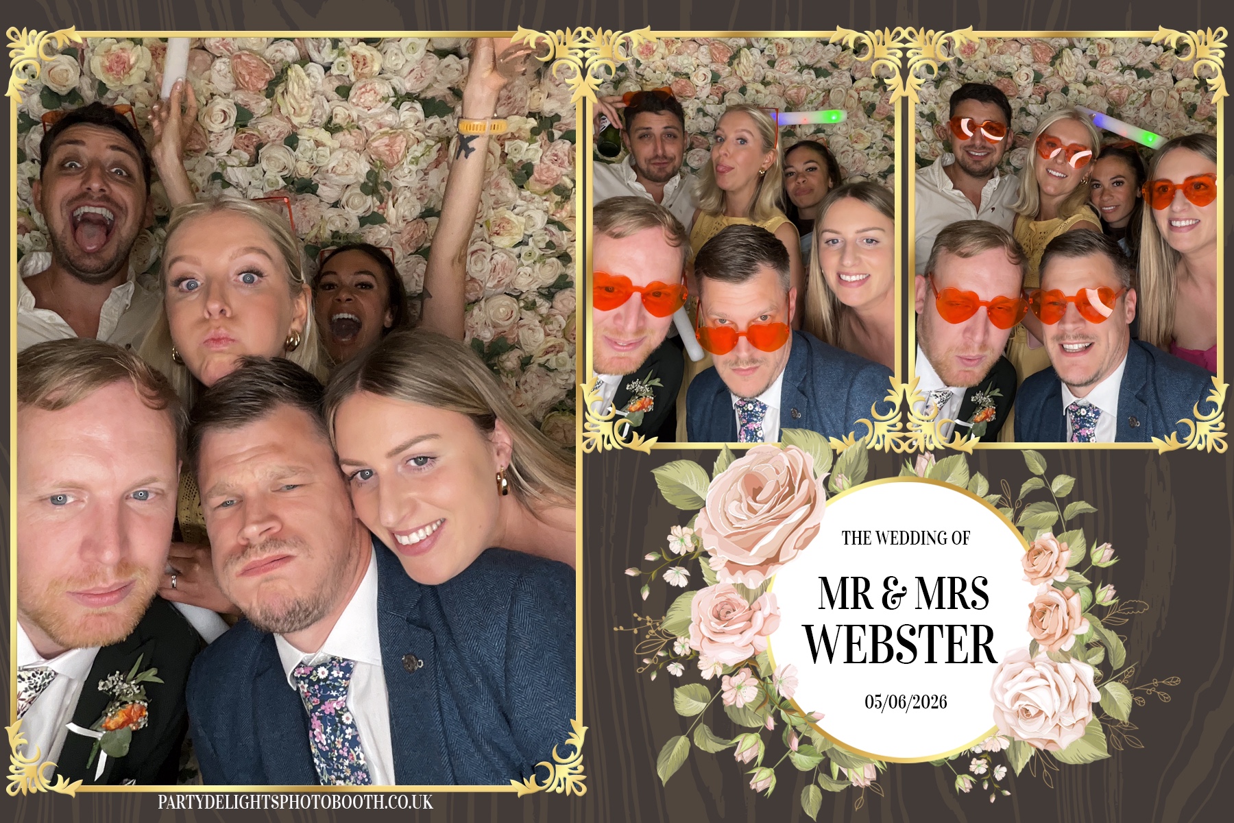 Dominic & Sarah-Jayne’s wedding | View more photos from the event at gallery.partydelightsphotobooth.co.uk/u/PartyDelightsPhotoBooth/Dominic-Sarah-Jayne’s-wedding