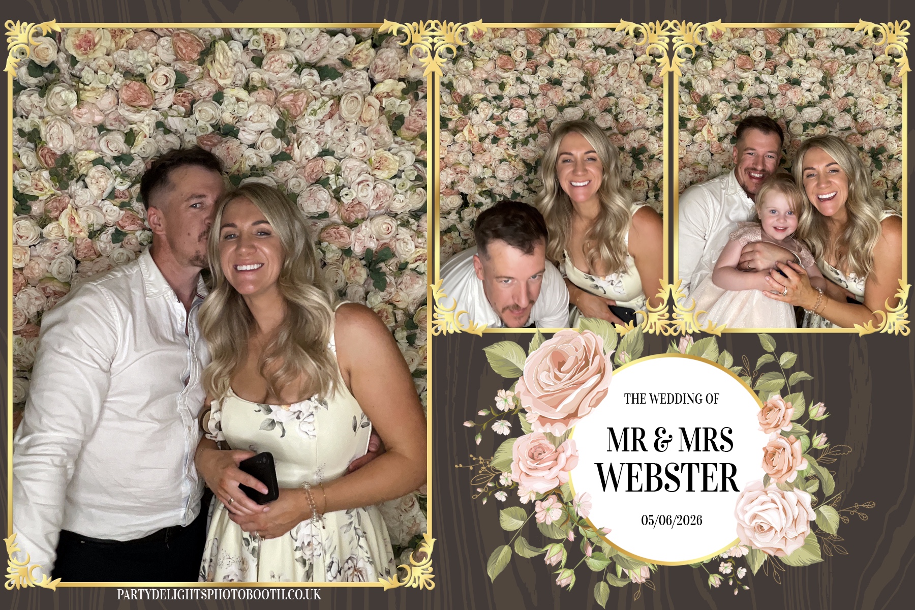 Dominic & Sarah-Jayne’s wedding | View more photos from the event at gallery.partydelightsphotobooth.co.uk/u/PartyDelightsPhotoBooth/Dominic-Sarah-Jayne’s-wedding