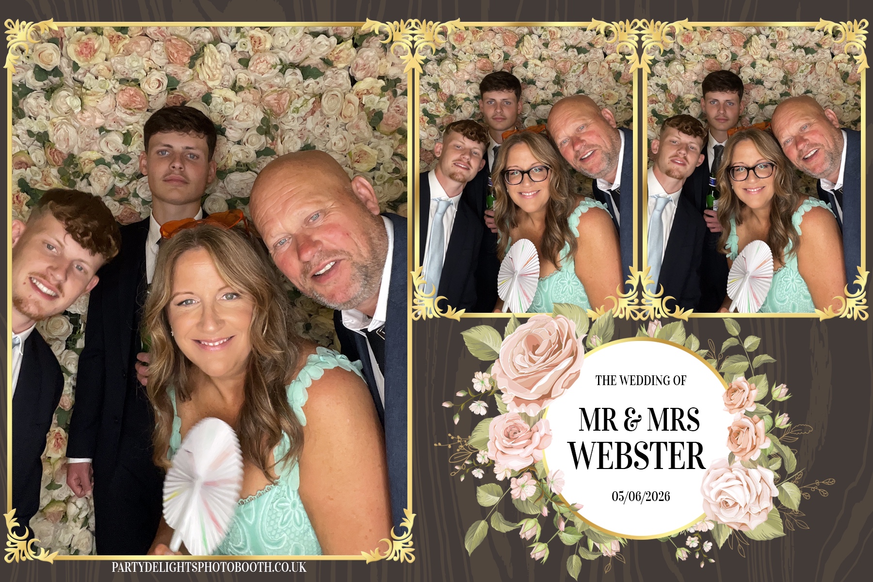 Dominic & Sarah-Jayne’s wedding | View more photos from the event at gallery.partydelightsphotobooth.co.uk/u/PartyDelightsPhotoBooth/Dominic-Sarah-Jayne’s-wedding