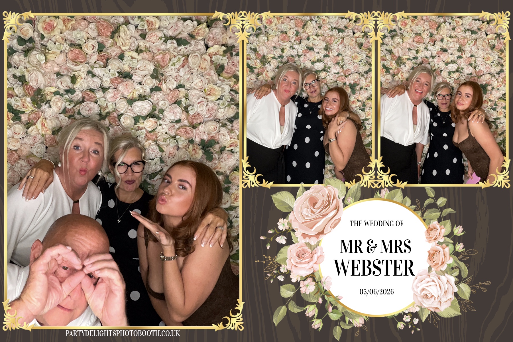 Dominic & Sarah-Jayne’s wedding | View more photos from the event at gallery.partydelightsphotobooth.co.uk/u/PartyDelightsPhotoBooth/Dominic-Sarah-Jayne’s-wedding