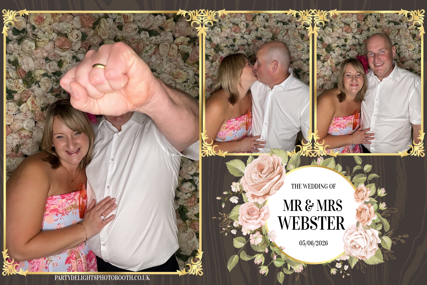 Dominic & Sarah-Jayne’s wedding | View more photos from the event at gallery.partydelightsphotobooth.co.uk/u/PartyDelightsPhotoBooth/Dominic-Sarah-Jayne’s-wedding