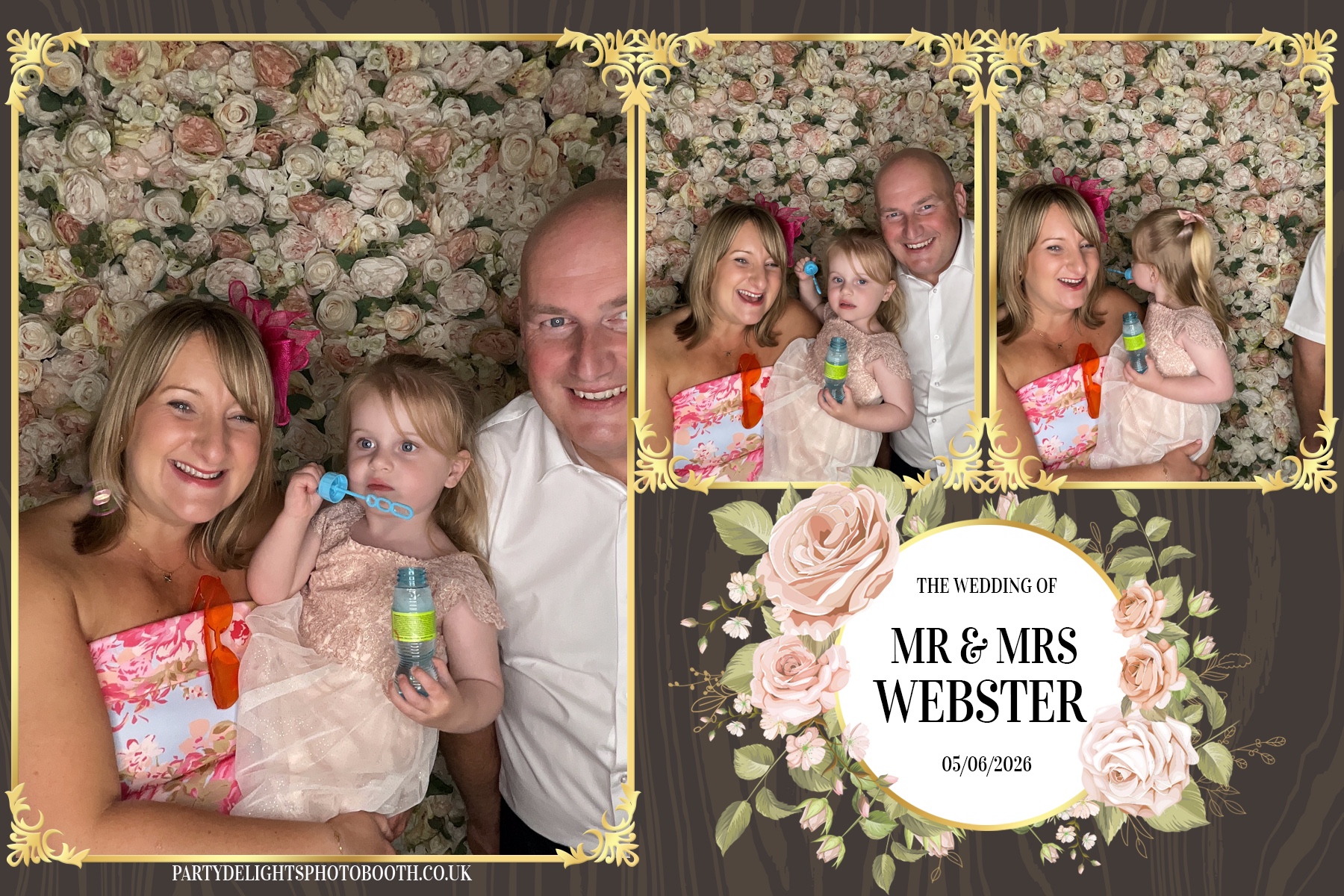 Dominic & Sarah-Jayne’s wedding | View more photos from the event at gallery.partydelightsphotobooth.co.uk/u/PartyDelightsPhotoBooth/Dominic-Sarah-Jayne’s-wedding