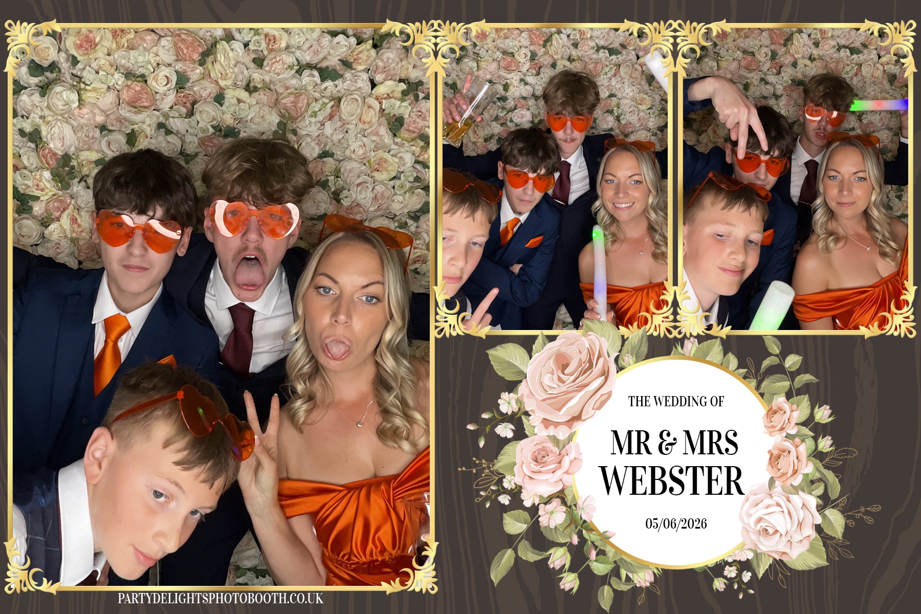 Dominic & Sarah-Jayne’s wedding | View more photos from the event at gallery.partydelightsphotobooth.co.uk/u/PartyDelightsPhotoBooth/Dominic-Sarah-Jayne’s-wedding