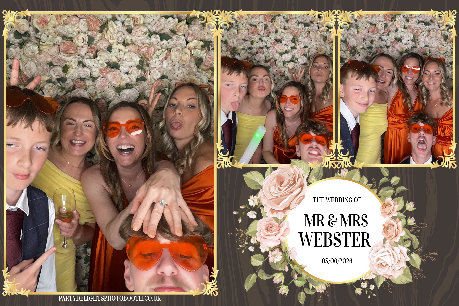 Dominic & Sarah-Jayne’s wedding | View more photos from the event at gallery.partydelightsphotobooth.co.uk/u/PartyDelightsPhotoBooth/Dominic-Sarah-Jayne’s-wedding