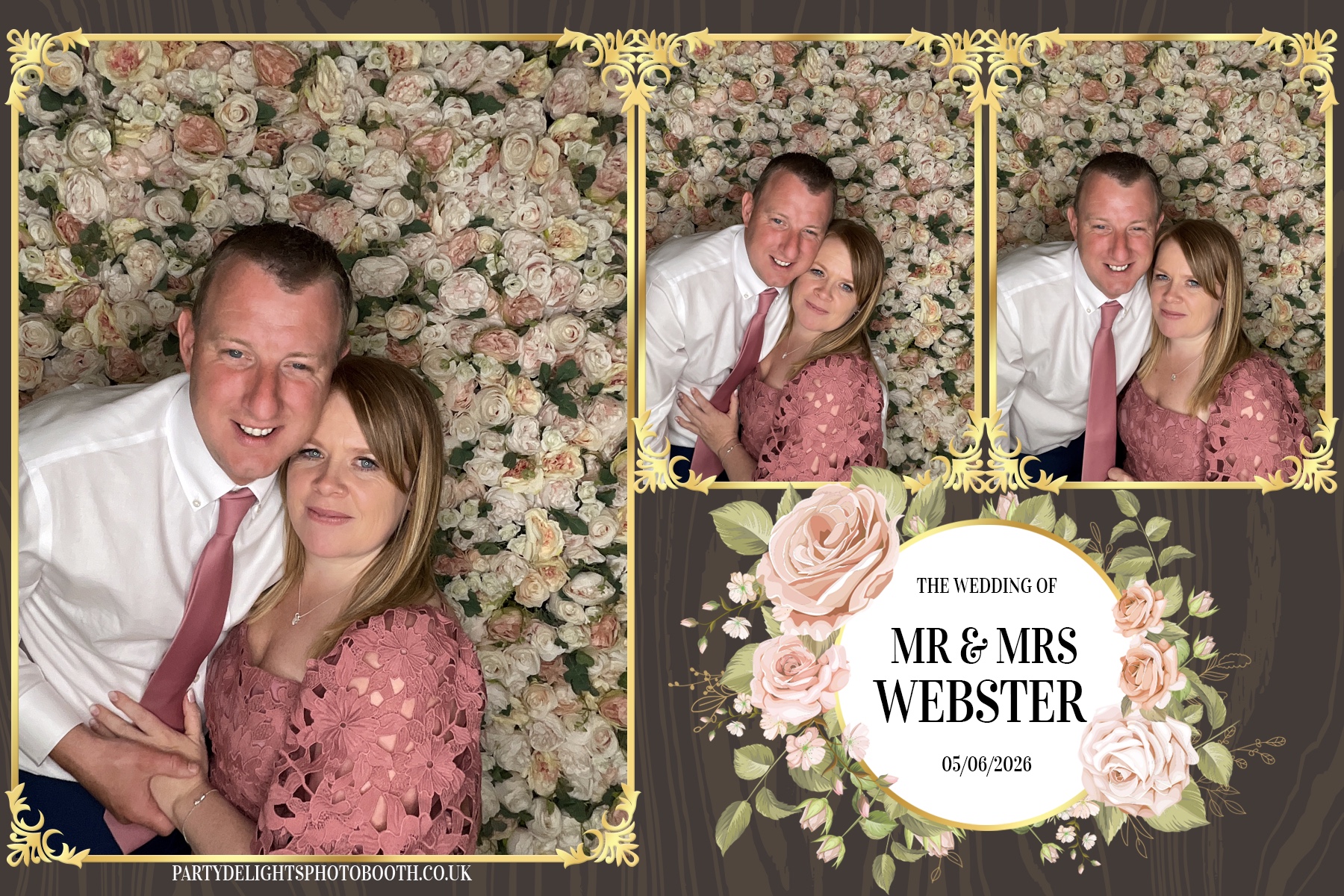 Dominic & Sarah-Jayne’s wedding | View more photos from the event at gallery.partydelightsphotobooth.co.uk/u/PartyDelightsPhotoBooth/Dominic-Sarah-Jayne’s-wedding