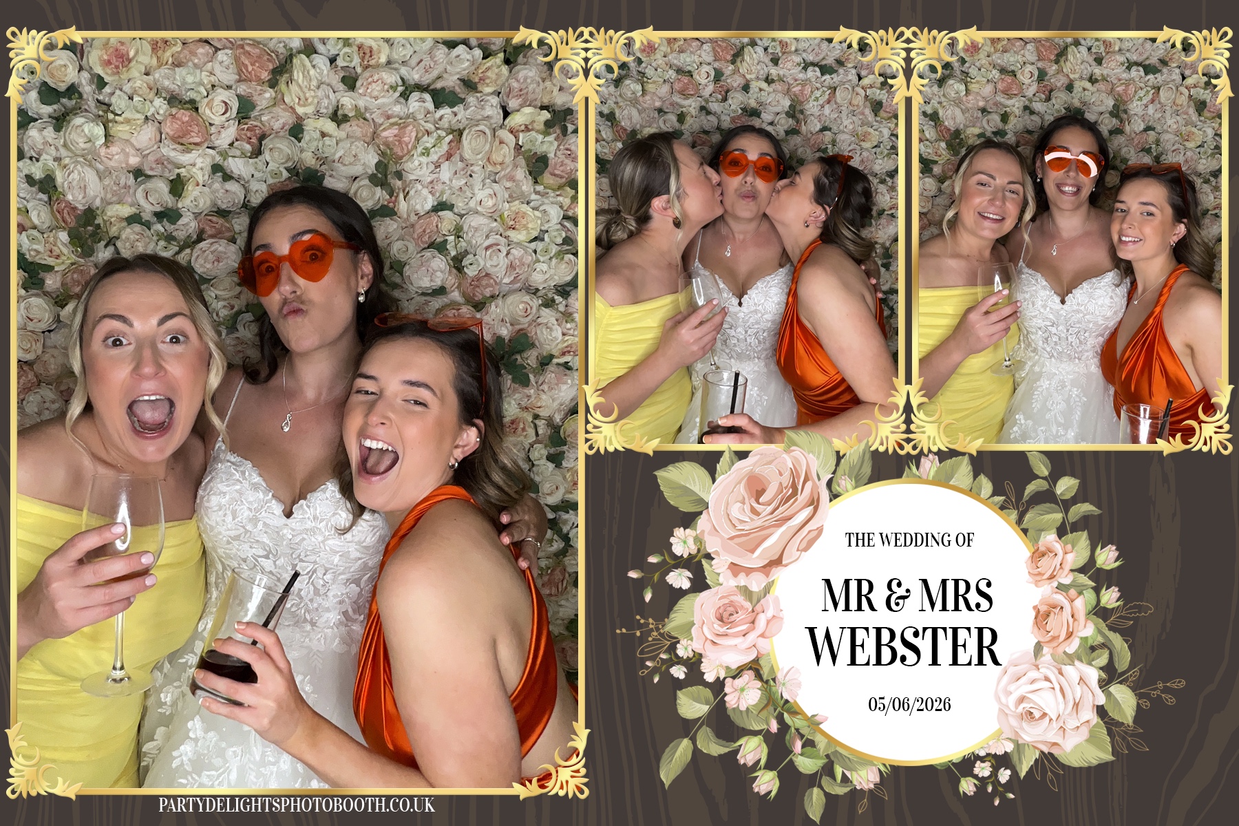 Dominic & Sarah-Jayne’s wedding | View more photos from the event at gallery.partydelightsphotobooth.co.uk/u/PartyDelightsPhotoBooth/Dominic-Sarah-Jayne’s-wedding