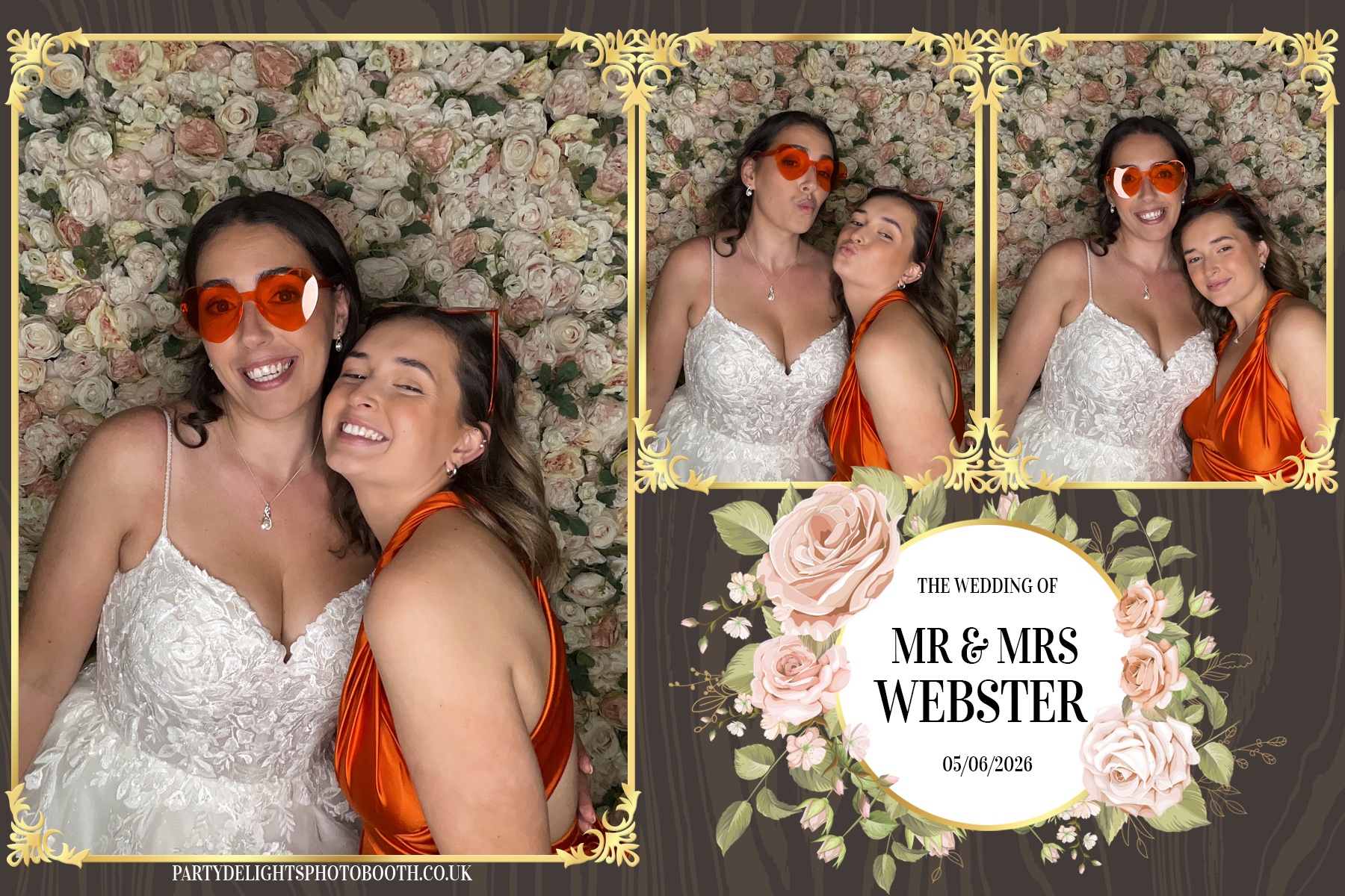 Dominic & Sarah-Jayne’s wedding | View more photos from the event at gallery.partydelightsphotobooth.co.uk/u/PartyDelightsPhotoBooth/Dominic-Sarah-Jayne’s-wedding