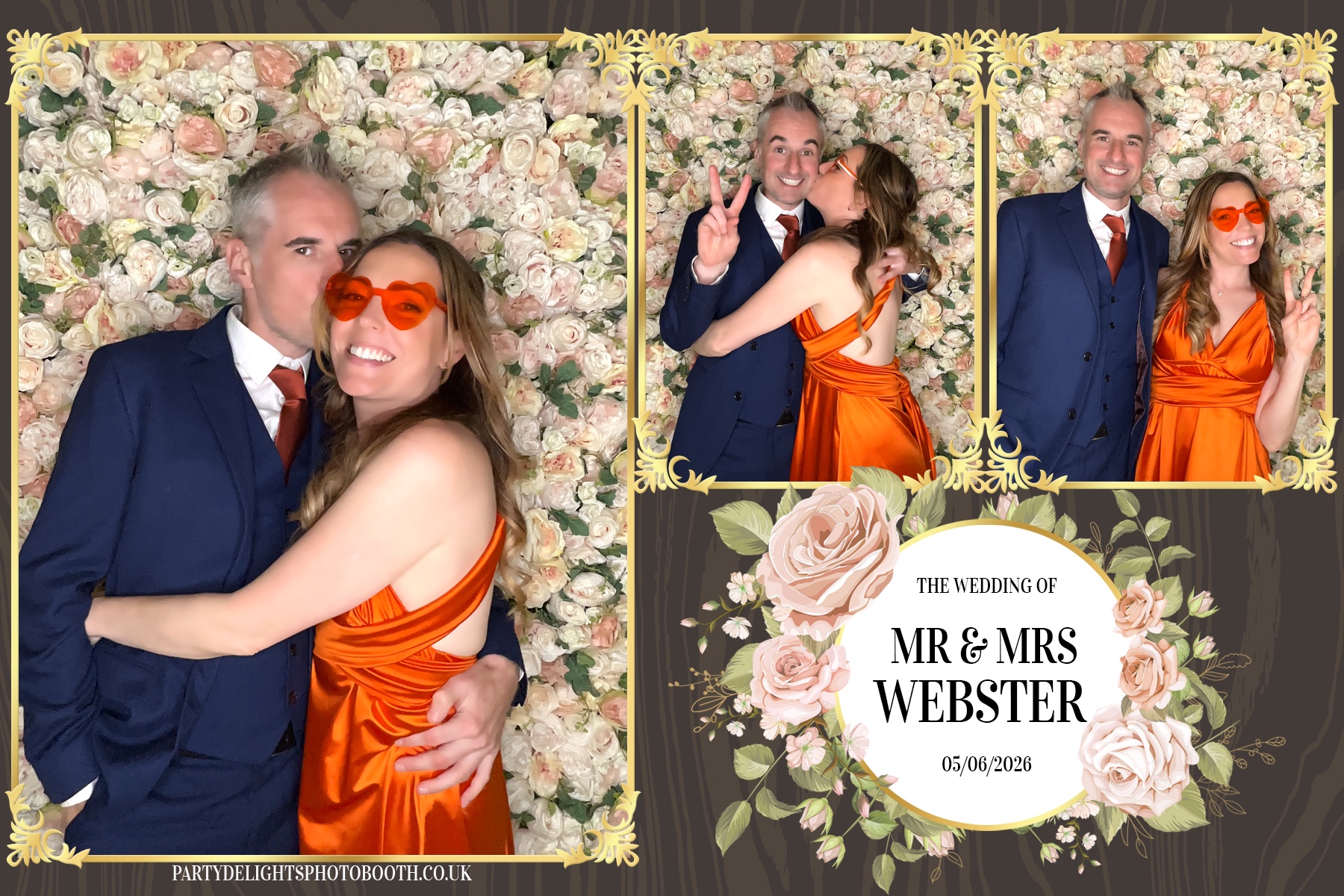 Dominic & Sarah-Jayne’s wedding | View more photos from the event at gallery.partydelightsphotobooth.co.uk/u/PartyDelightsPhotoBooth/Dominic-Sarah-Jayne’s-wedding