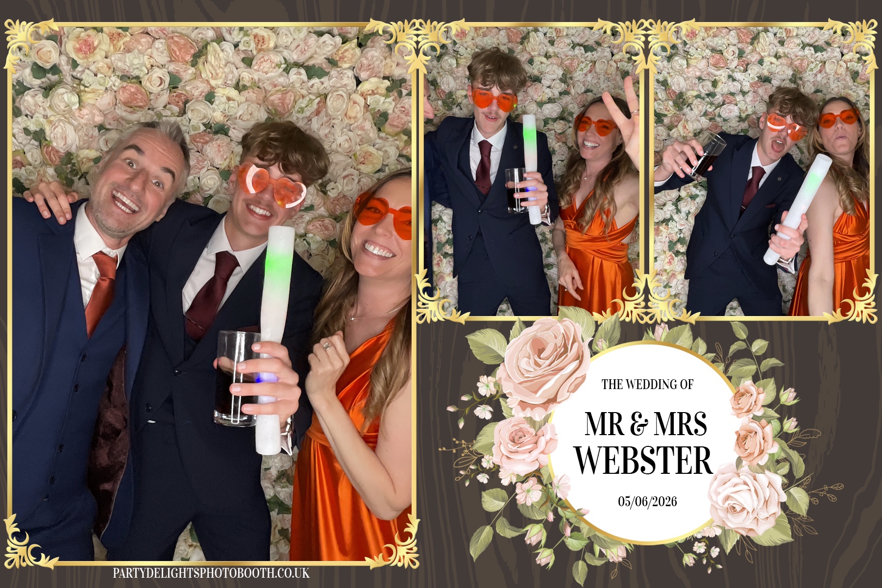 Dominic & Sarah-Jayne’s wedding | View more photos from the event at gallery.partydelightsphotobooth.co.uk/u/PartyDelightsPhotoBooth/Dominic-Sarah-Jayne’s-wedding