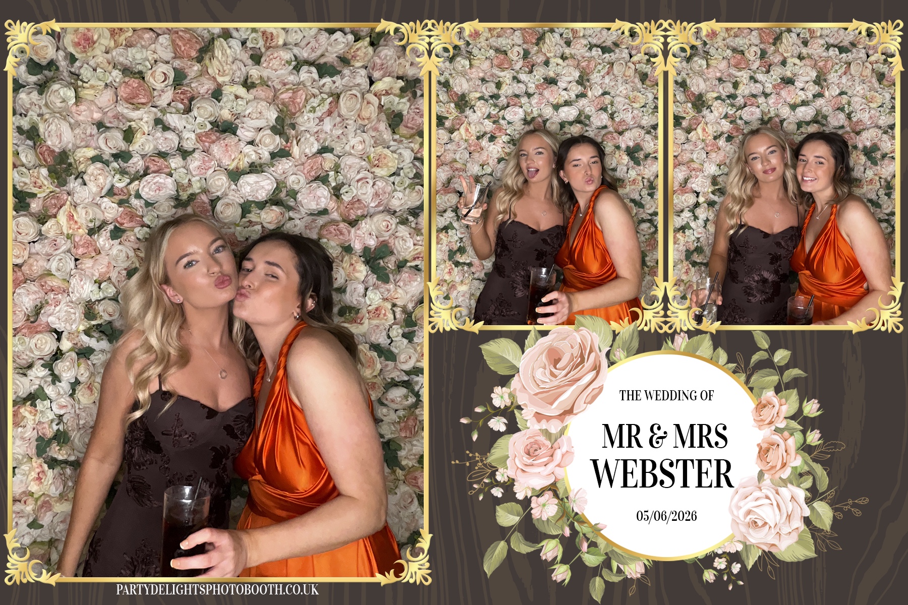 Dominic & Sarah-Jayne’s wedding | View more photos from the event at gallery.partydelightsphotobooth.co.uk/u/PartyDelightsPhotoBooth/Dominic-Sarah-Jayne’s-wedding