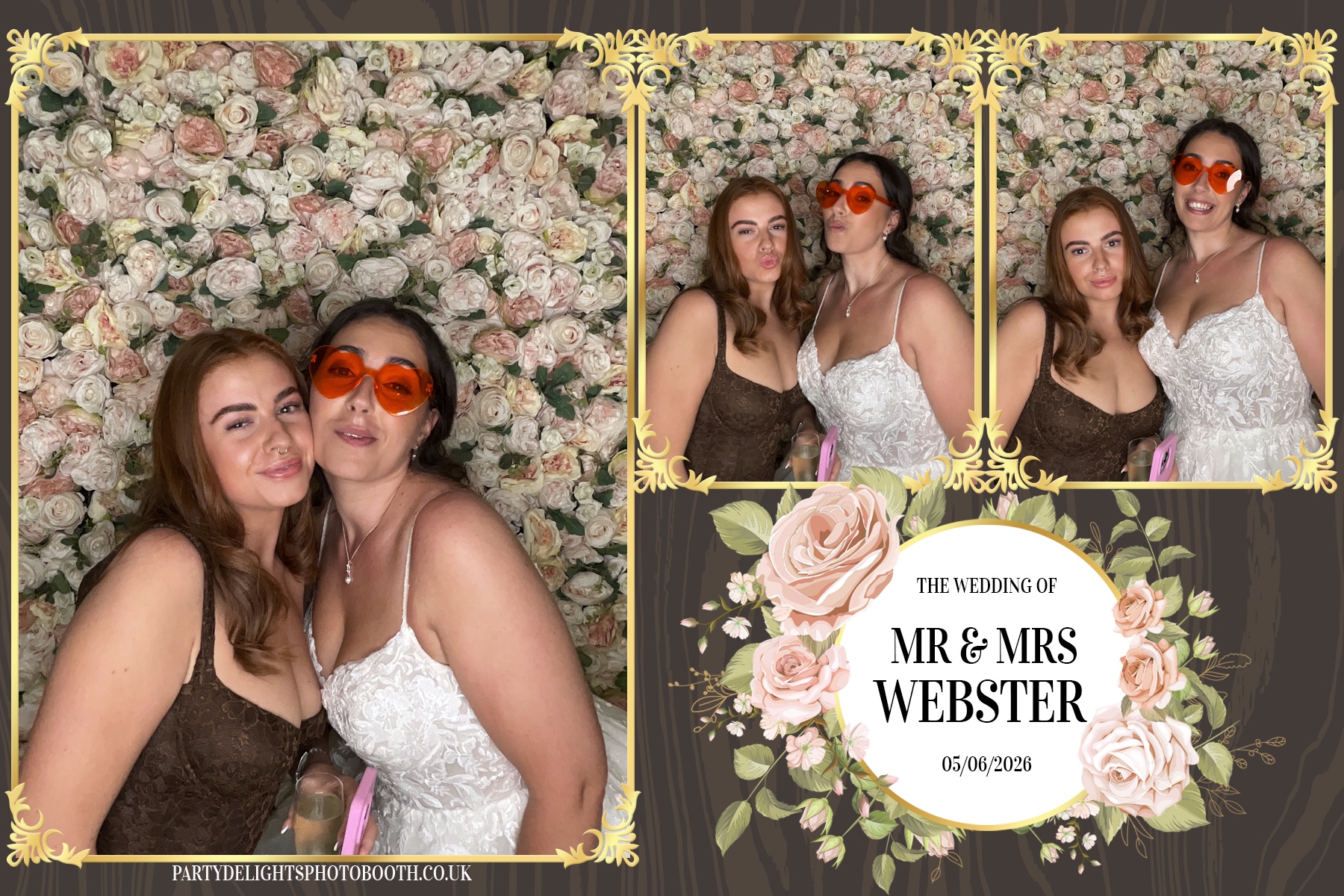 Dominic & Sarah-Jayne’s wedding | View more photos from the event at gallery.partydelightsphotobooth.co.uk/u/PartyDelightsPhotoBooth/Dominic-Sarah-Jayne’s-wedding