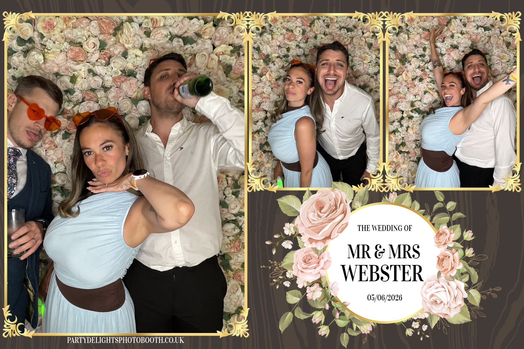 Dominic & Sarah-Jayne’s wedding | View more photos from the event at gallery.partydelightsphotobooth.co.uk/u/PartyDelightsPhotoBooth/Dominic-Sarah-Jayne’s-wedding