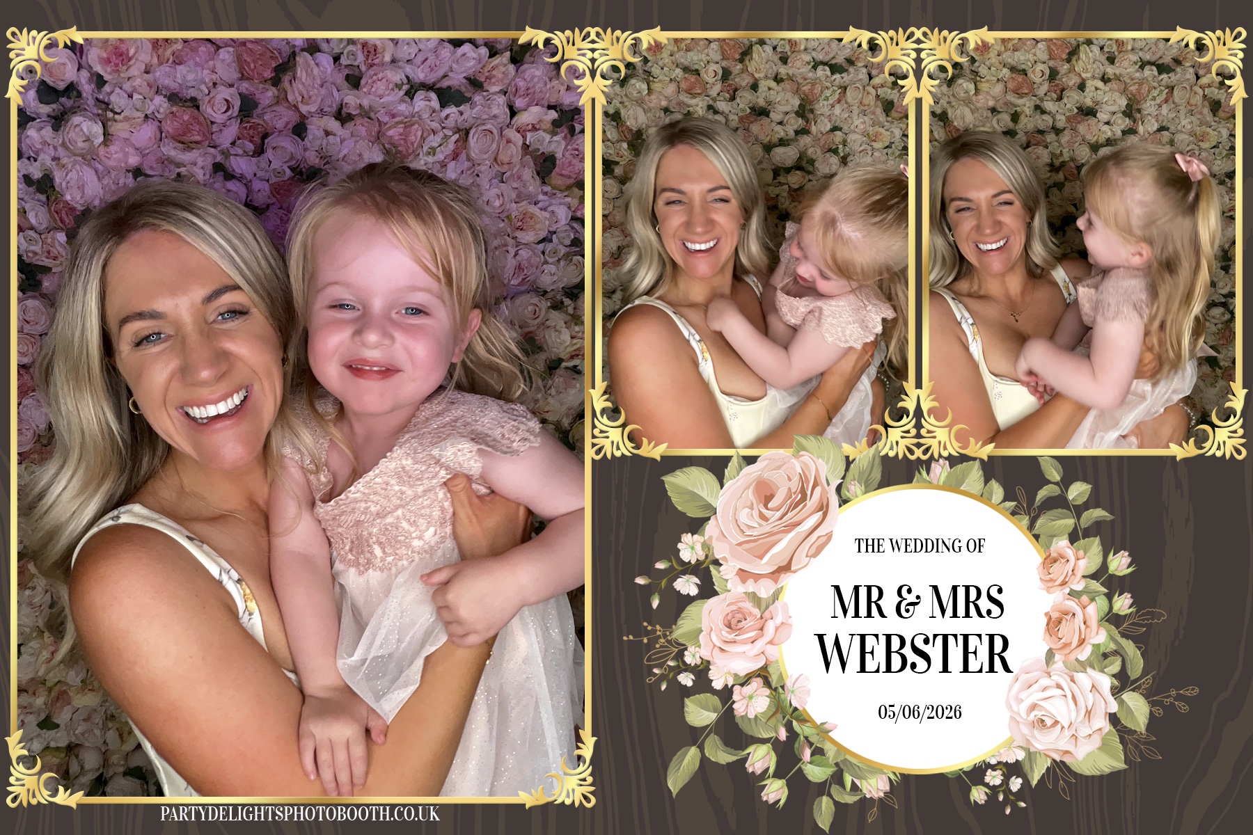 Dominic & Sarah-Jayne’s wedding | View more photos from the event at gallery.partydelightsphotobooth.co.uk/u/PartyDelightsPhotoBooth/Dominic-Sarah-Jayne’s-wedding