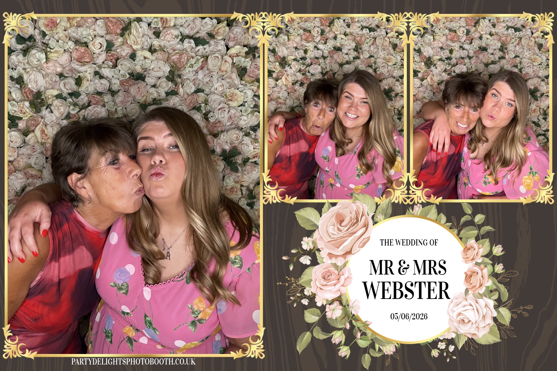 Dominic & Sarah-Jayne’s wedding | View more photos from the event at gallery.partydelightsphotobooth.co.uk/u/PartyDelightsPhotoBooth/Dominic-Sarah-Jayne’s-wedding