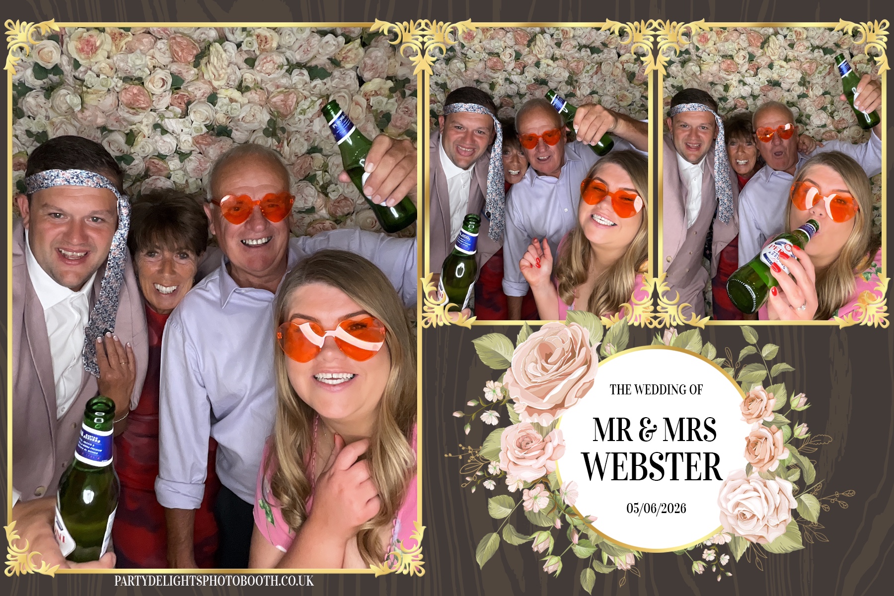 Dominic & Sarah-Jayne’s wedding | View more photos from the event at gallery.partydelightsphotobooth.co.uk/u/PartyDelightsPhotoBooth/Dominic-Sarah-Jayne’s-wedding
